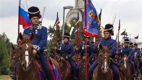 Russias Cossacks Ride Back From History As Patriots Npr
