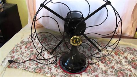 Late 20s 16 Inch Diehl Command Aire Vintage Electric Fan Youtube