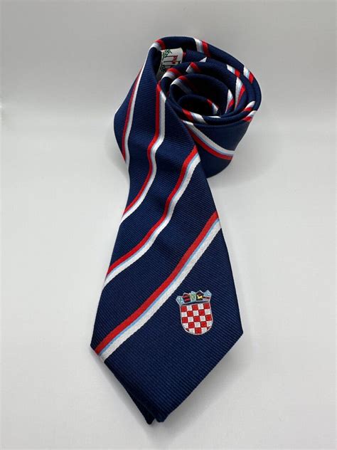 Croatia Skinny Tie Statesman Ties