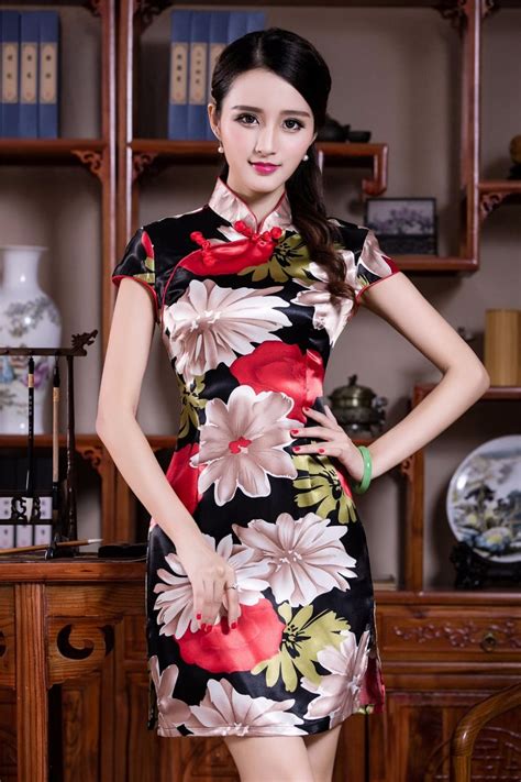 Shanghai Story Vestidos Vintage Qipao Dress Cheongsam Oriental Dress Chinese Traditional