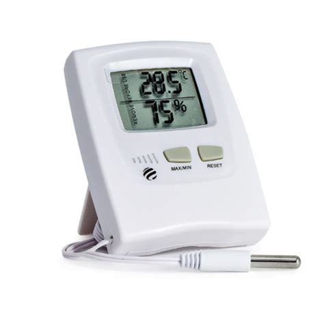 Detalhes do produto Termo Higrômetro Digital Temperatura In Out e