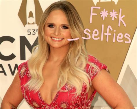 Miranda Lambert Responds To Concert Selfie Controversy By Reacting To Fans Very Telling T Shirt