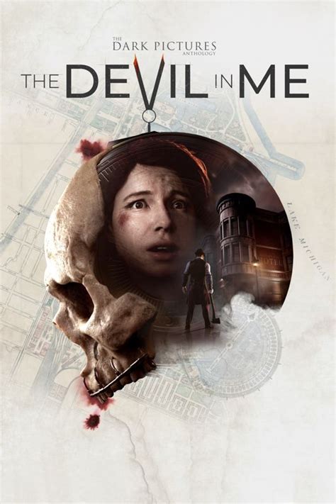 The Dark Pictures Anthology The Devil In Me 2022 Box Cover Art