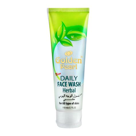 Buy Golden Pearl Herbal Daily Face Wash For All Skin Types 110ml Online At Best Price In