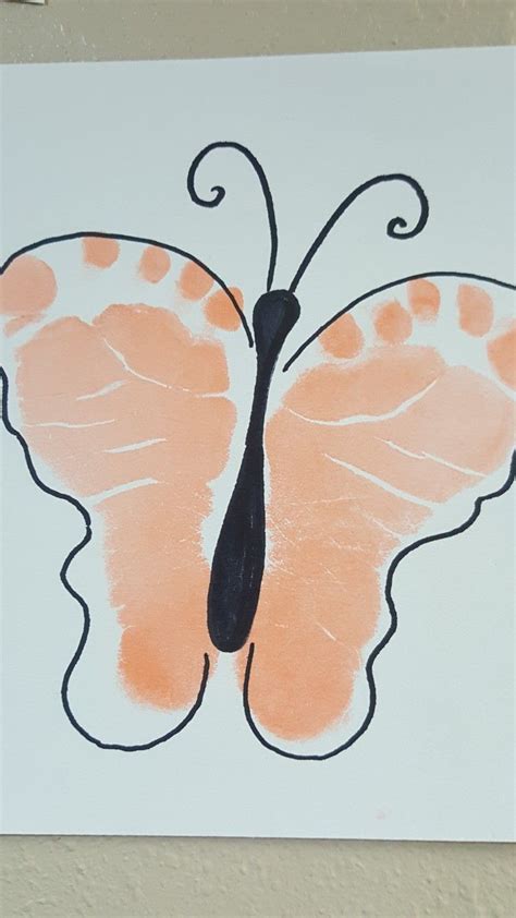 Pin By Katie Muhlenkamp On Kids Art Baby Footprint Art Baby Art