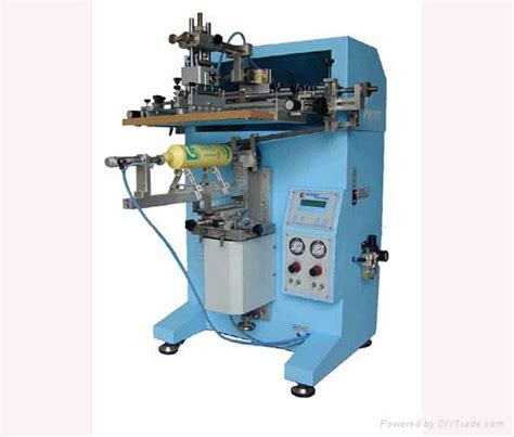 Pneumatic Flat And Cylindrical Screen Printer Huaked China