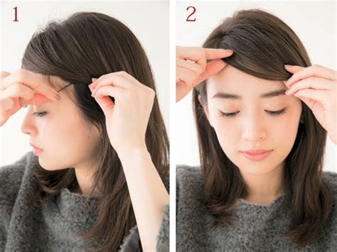 伸ばしかけの前髪おすすめアレンジ術16選｜センター分け ...