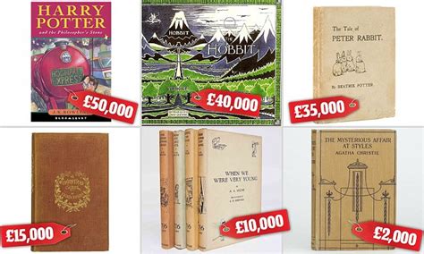 The 20 Most Valuable Books You Might Have At Home Daily Mail Online