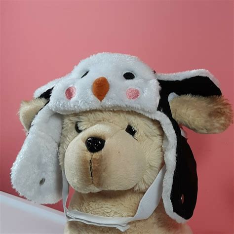 Dog Trapper Hat Pet Costume Snowman Size Xl Brand New With Tags