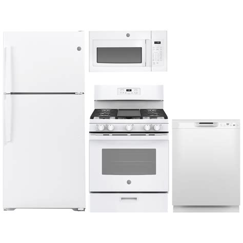 Ge White Kitchen Appliance Packages At