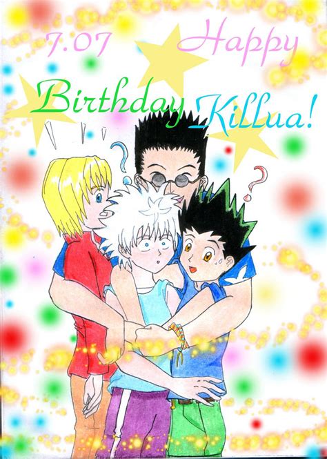 Happy Birthday Killua By Aoiwind On Deviantart