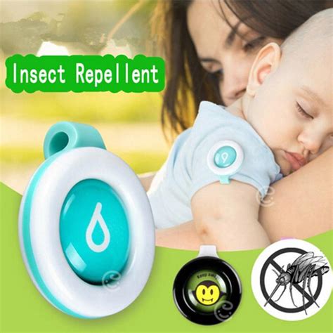 New Mosquito Fly Repellent Button Baby Kids Buckle Outdoor Mosquito