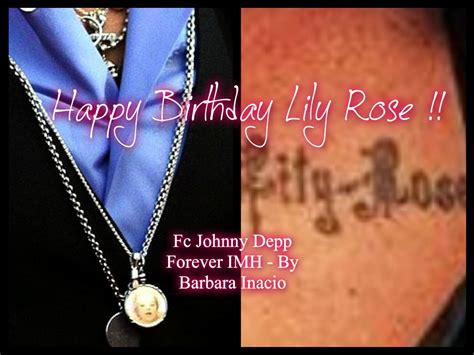 Johnnydeppfan Happy Birthday Lily Rose Melody Depp