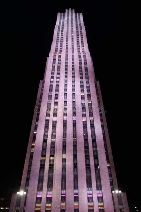 30 Rock Building Rockefeller Center New York Editorial Stock Image