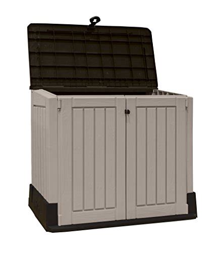 It's also leak, dent and weather. Keter Store-It-Out MIDI Outdoor Resin Horizontal Storage ...