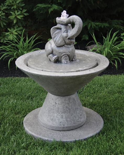 30 Elephant Fountain Four Seasons Garden Art