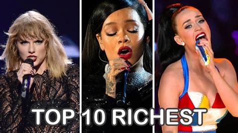 The Richest Ranked Female Singers In The Industry