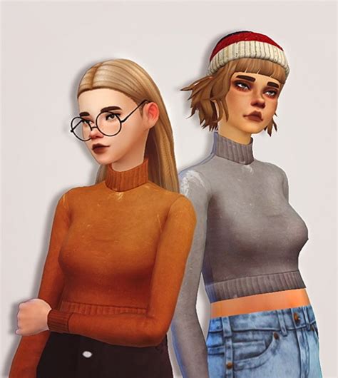 Best Sims 4 Turtleneck Cc Mods Guys And Girls Fandomspot Parkerspot