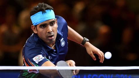 Achanta Sharath Kamal G Sathiyan Advance At Qatar Open Table Tennis