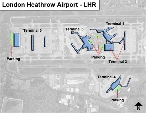 London Heathrow Airport Map Guide To Lhr S Terminals