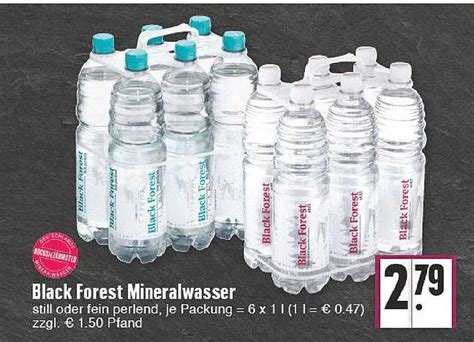 Black Forest Mineralwasser Angebot Bei Edeka Prospekte De