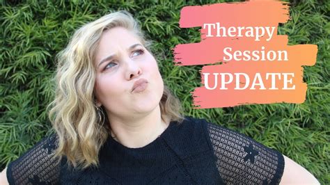 All The Feels My First Therapy Session Youtube