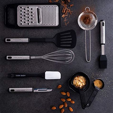 Home Hero 44 Pcs Kitchen Utensils Set Nylon And Stainless Steel Cooking