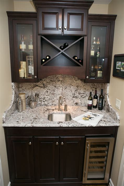 Make Your Home Bar Look Professional With A Wet Bar Cabinet With Sink