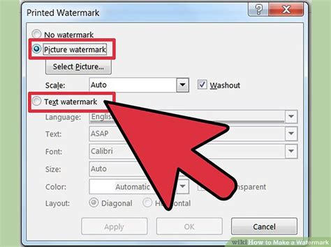 Detectable only to electronic tills and cash. 3 Ways to Make a Watermark - wikiHow