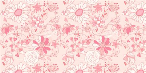 Download abstract art botanical pink background vector. Pink Flower Background Patterns: 26 Free Romantic Floral ...