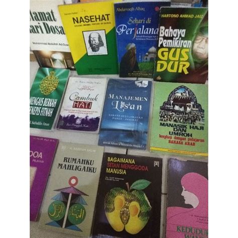 Jual Obral Buku Buku Agama Islam Bekas Original Shopee Indonesia
