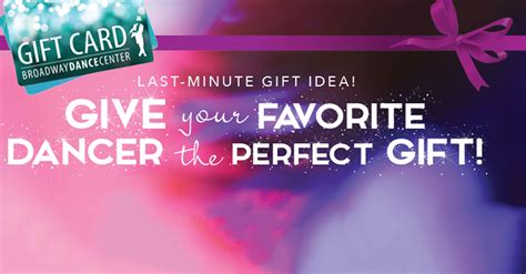 Book now + be there when broadway is back ❤️ broadwayroulette.com. Gift Cards | Broadway Dance Center