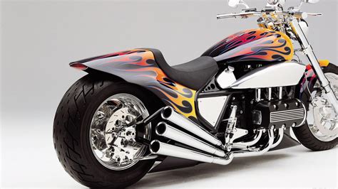 Flaming Motorcycle Wallpapers Wallpaper Cave