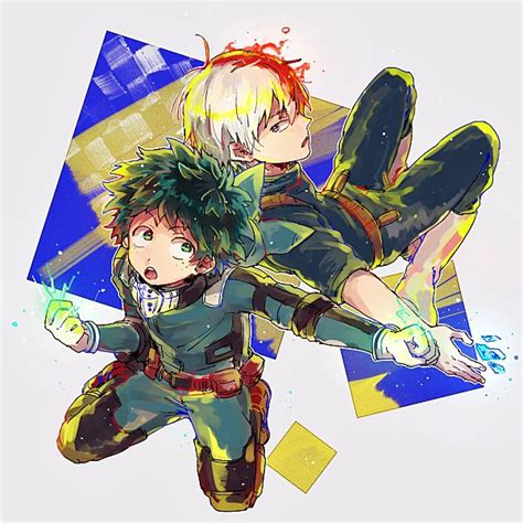 Pin En Todoroki X Midoriya