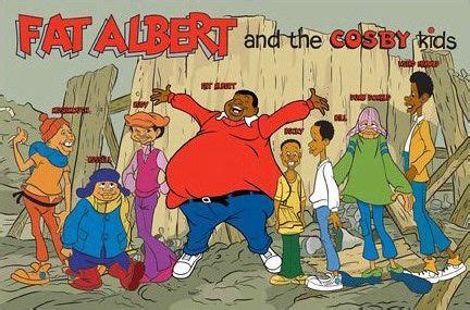 Bill cosby was tired of all the father figures on tv being essentially dominated by their kids, and created a competent, intelligent, but still funny father character for himself. Black Cartoon Stars: Fat Albert and the Cosby Kids