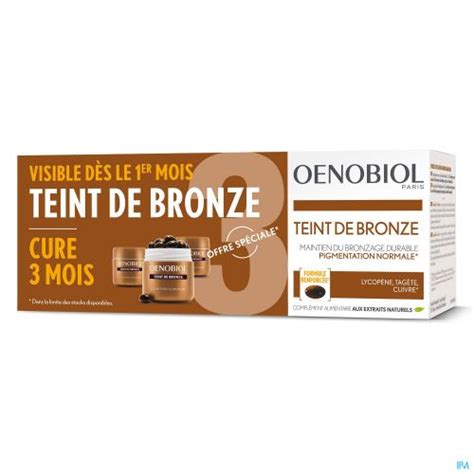 Oenobiol Bronze Teint 3 X 30 Capsules Pharmacodel