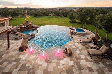 50 Spectacular Swimming Pool Waterfalls And Water Features
