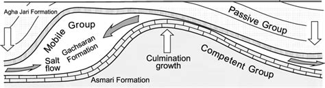 Development Of Disharmonic Folding Across The Upper Mobile Group