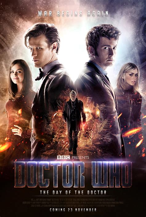 Doctor Who The Day Of The Doctor Poster By Skinnyglasses On Deviantart