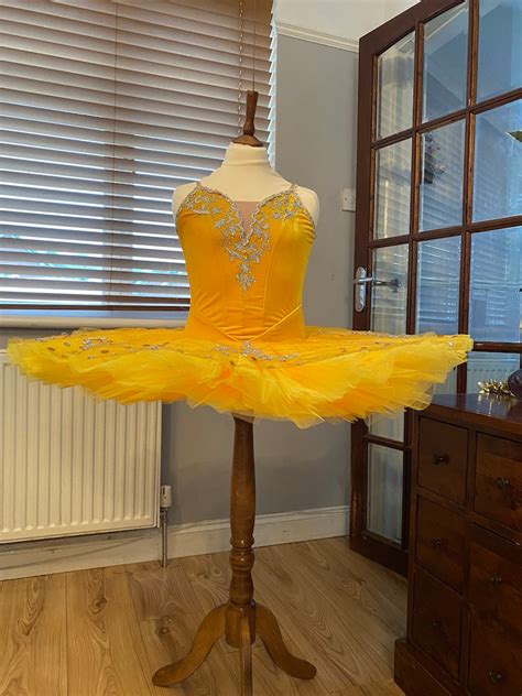 Canary Fairy Yellow Stretch Ballet Tutu Etsy