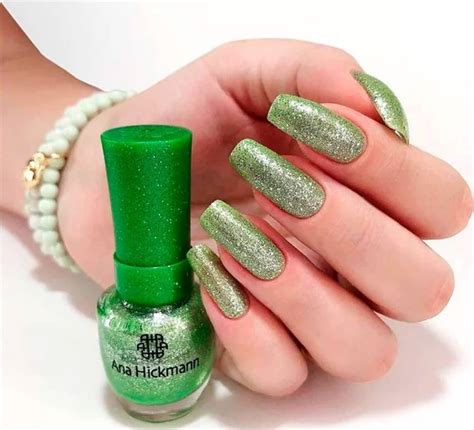 Kit Com 03 Esmaltes Glitter Brasil Ana Hickmann