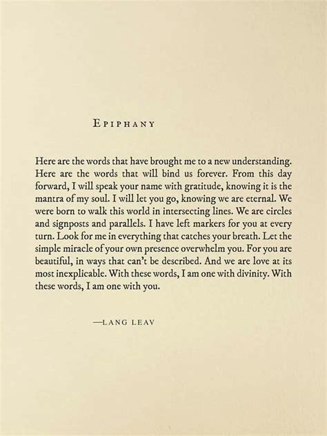 Epiphany Poems
