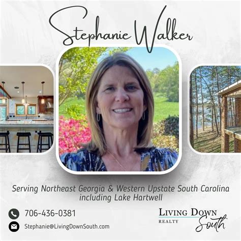 Stephanie Walker Living Down South Realty 6770 Reed Creek Hwy Hartwell Georgia Real