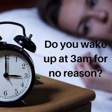 Do You Frequently Wake Up Around 3am Have You Wondered Why It Is