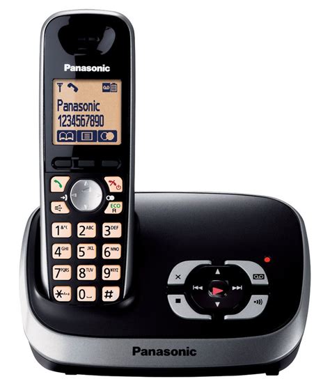 Buy Panasonic Kxtg6521 Digital Cordless Phone Online At Best Price In