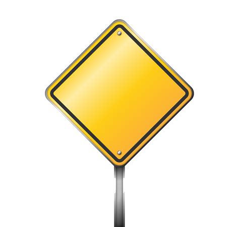 Blank Warning Sign Page Blanks Road Signs Blank Warning Sign Page Under