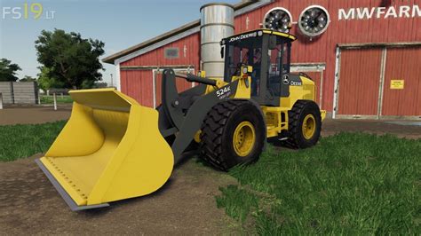 John Deere 524k Fs19 Mods Farming Simulator 19 Mods