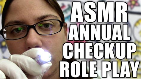 Asmr Annual Physical Role Play Soft Spoken Medical Checkup Roleplay Doctors Appointment Rp