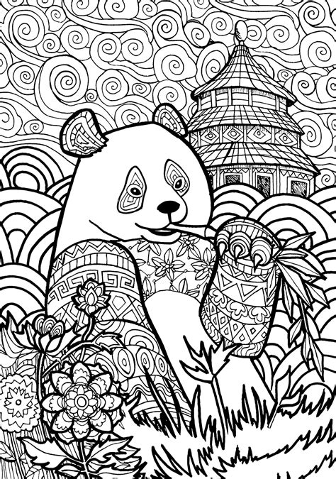 30 Desenhos De Panda Para Colorir Dicas Práticas