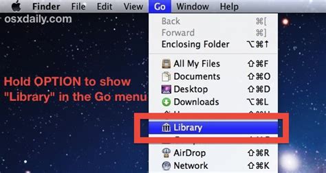 How To Show The User Library Folder In Os X Mavericks Laptrinhx